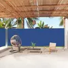 Image de vidaXL Store latéral extensible bleu 200x1000 cm