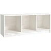 Image de vidaXL Armoire TV Blanc 104x33x41 cm Pin massif