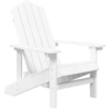 Image de Chaise de jardin Adirondack PEHD blanc