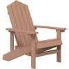 Image de vidaXL Chaise de jardin Adirondack HDPE Marron