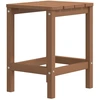 Image de vidaXL Table de jardin Adirondack Marron 38x38x46 cm HDPE
