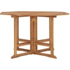 Image de vidaXL Table de jardin pliante 110x110x75 cm bois massif teck
