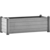 Image de vidaXL Plateau de jardin PP gris pierre 100x43x35 cm