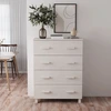 Image de vidaXL Sideboard HAMAR blanc 79x40x103,5 cm Pin massif