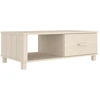 Image de vidaXL Sideboard HAMAR brun miel 100x55x35 cm pin massif