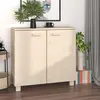 Image de vidaXL Sideboard HAMAR brun miel 85x35x80 cm pin massif