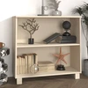 Image de vidaXL Sideboard HAMAR brun miel 85x35x80 cm pin massif