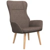Image de vidaXL Fauteuil relax Taupe Tissu