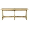 Image de vidaXL Table de jardin 220x74x75 cm Bois de pin imprégné