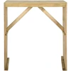Image de vidaXL Table de bar 100x60x110 cm Bois de pin imprégné