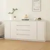 Image de vidaXL Armoires d'appoint 3 pcs. Blanc Pin massif