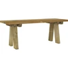 Image de vidaXL Banc de jardin 110 cm pin massif imprégné