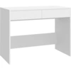 Image de vidaXL Bureau blanc 101x50x76,5 cm Bois composite