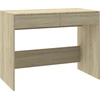 Image de vidaXL Bureau Chêne Sonoma 101x50x76,5 cm Bois composite