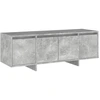 Image de vidaXL Armoire TV gris béton 120x30x40,5 cm Bois composite