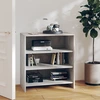 Image de vidaXL Sideboard gris béton 70x40,5x75 cm Bois composite