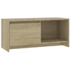 Image de vidaXL Armoire TV Chêne Sonoma 90x35x40 cm Bois composite