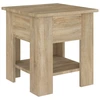 Image de vidaXL Table basse chêne Sonoma 40x40x42 cm Bois composite