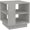 Image de Table basse gris béton 40x40x43 cm bois composite