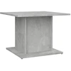 Image de vidaXL Table basse gris béton 55,5x55,5x40 cm Bois composite