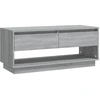 Image de vidaXL Armoire TV Gris Sonoma 102x41x44 cm Bois composite