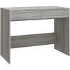 Image de vidaXL Bureau gris Sonoma 101x50x76,5 cm Bois composite