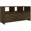 Image de vidaXL Armoire TV ch  ne fum © 102x37,5x52,5 cm Bois composite