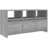 Image de vidaXL Armoire TV Gris Sonoma 102x37,5x52,5 cm Bois composite