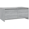 Image de vidaXL Table basse Gris Sonoma 90x50x41,5 cm Bois composite