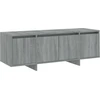 Image de vidaXL Armoire TV Gris Sonoma 120x30x40,5 cm Bois composite
