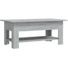 Image de vidaXL Table basse Gris Sonoma 102x55x42 cm Bois composite