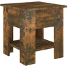 Image de vidaXL Table basse chêne fumé 40x40x42 cm bois composite