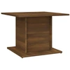 Image de vidaXL Table basse marron aspect chêne 55,5x55,5x40 cm Matériau dérivé du bois