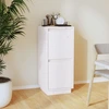 Image de vidaXL Sideboard Blanc 31,5x34x75 cm Pin massif