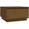Image de vidaXL Table basse marron miel 55x56x32 cm pin massif