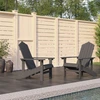 Image de Chaises de jardin Adirondack 2 pcs. HDPE Anthracite