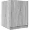 Image de vidaXL Armoire pour machine à laver Gris Sonoma 71x71,5x91,5 cm