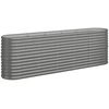 Image de VIDAXL -Planungsbox 224x40x68 cm Pulver -Stahl grau