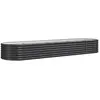 Image de VIDAXL -Planungsbox 296x80x36 cm Pulver -beschichteter Stahl -Anthrazit -Verschärfen