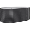 Image de VIDAXL -Planungsbox 175x100x68 cm Pulver -beschichteter Stahl -Anthrazit -Verschärfen