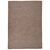 Image de Vidaxl außerhalb des Teppichs flach gewebt 160 x 230 cm Braun