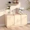 Image de vidaXL Sideboard 111x34x60 cm Pin massif