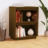 Image de vidaXL Armoire d'appoint brun miel 60x34x75 cm Pin massif