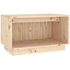 Image de vidaXL Armoire TV 60x35x35 cm pin massif