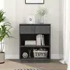 Image de vidaXL Armoire d'appoint Gris 60x34x75 cm Pin massif