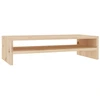 Image de vidaXL Support d'écran 50x24x13 cm pin massif