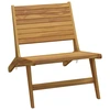 Image de vidaXL Chaise de jardin en teck massif
