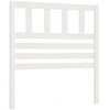 Image de vidaXL Tête de lit blanc 81x4x100 cm pin massif