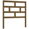 Image de vidaXL Tête de lit marron miel 81x4x100 cm Pin massif