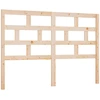 Image de vidaXL Tête de lit 126x4x100 cm pin massif